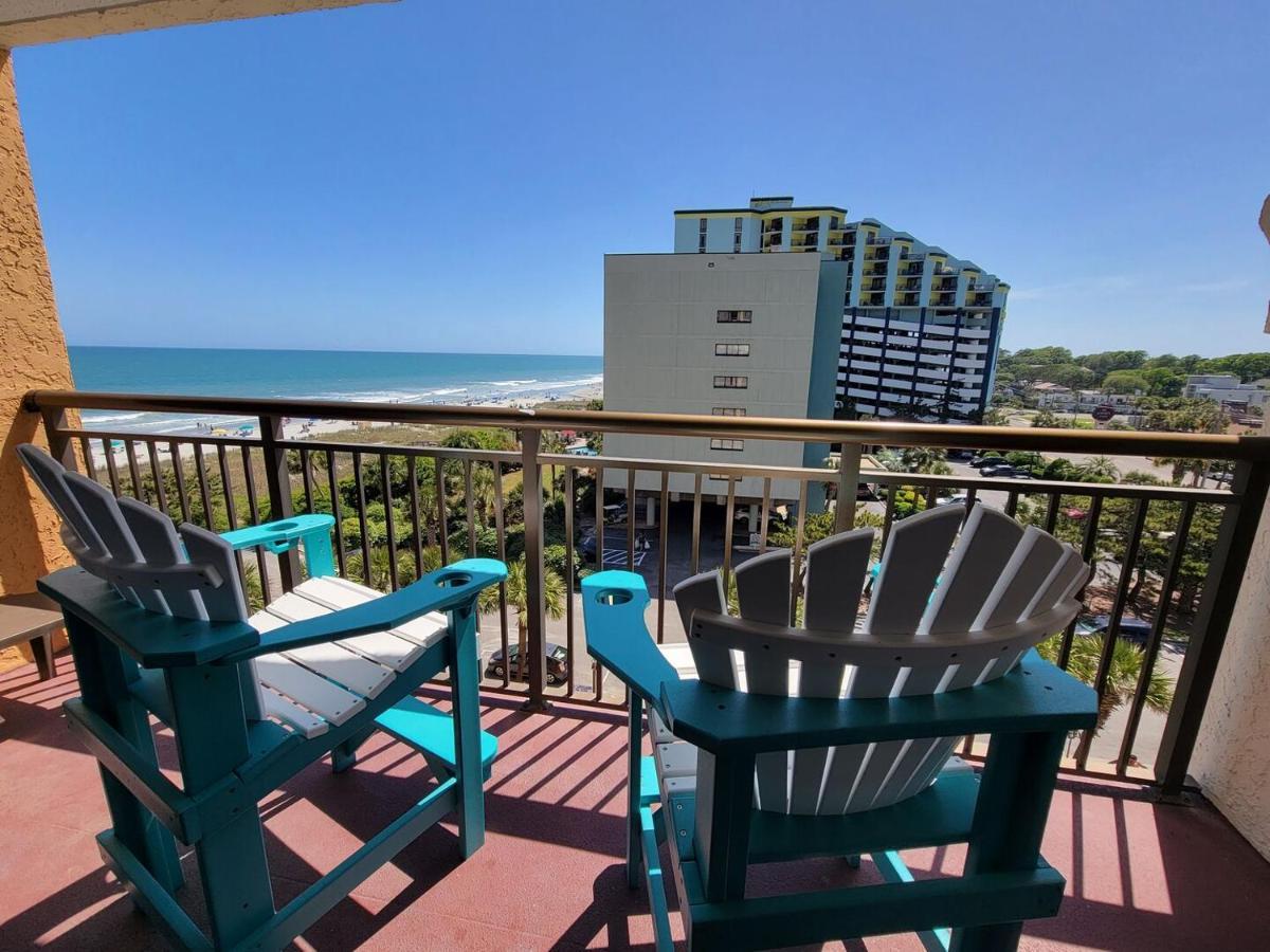 Ocean View King Suite With Modern Decor And Accents - Caravelle Resort 605 Sleeps 4 Guests Myrtle Beach Dış mekan fotoğraf