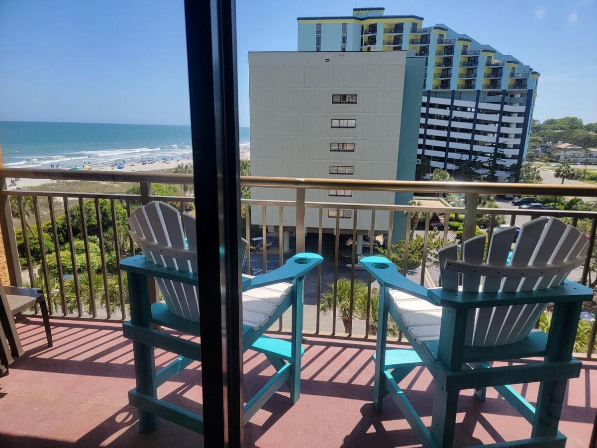 Ocean View King Suite With Modern Decor And Accents - Caravelle Resort 605 Sleeps 4 Guests Myrtle Beach Dış mekan fotoğraf