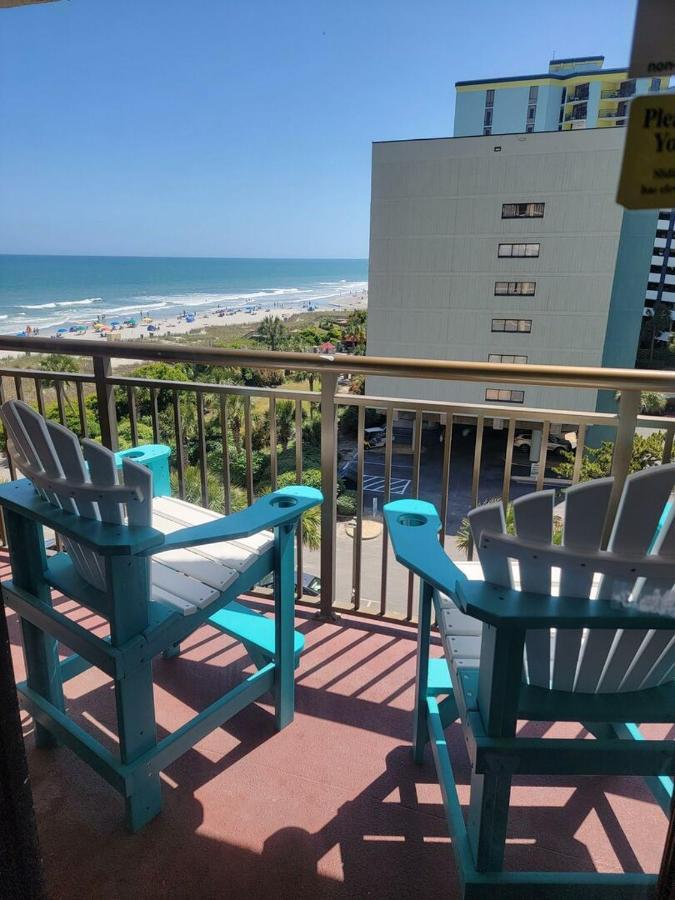 Ocean View King Suite With Modern Decor And Accents - Caravelle Resort 605 Sleeps 4 Guests Myrtle Beach Dış mekan fotoğraf